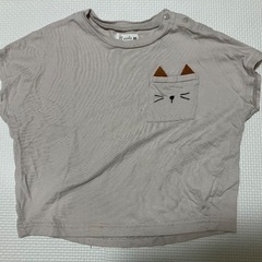 キムラタン　ピッコロ　Tシャツ　半袖　ネコ　95 夏　保育園　P...