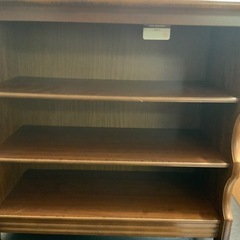 【中古家具】 karimoku  3段 木製チェストの画像