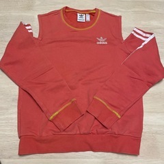 #39【adidas】肩開き　トレーナー