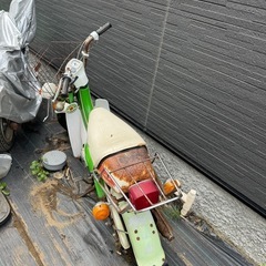 旧原付　レストアベース　スズキ　ランディー50の画像