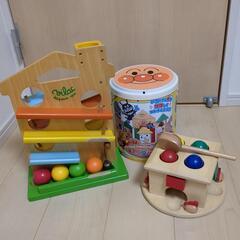 幼児おもちゃ　スロープトイ・ボール落とし・積み木セット