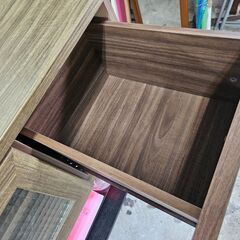 リサイクルショップどりーむ天保山店　No2401　テレビボード　ローボード　引出し収納付き♪の画像
