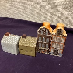 ハウス型　調味料入れ　オランダ土産　他