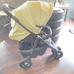 Graco(グレコ) A型ベビーカー シティトレック GB 1か月から36か月まで 3輪タイプ 買い物カゴが積める (リーフグリーン) 

の画像