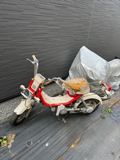 旧原付　レストアベース　ヤマハ　マリック