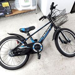 18インチ 子供用自転車 BMX RAISE スタンドなし キッズサイクル ブルー/ブラック  ☆ 札幌市北区屯田 の画像