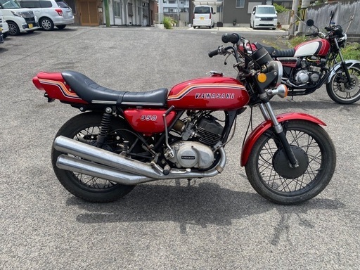 カワサキ　マッハ　350SS 初期型　書付　レストアベース　部品取り　S2F