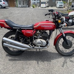カワサキ　マッハ　350SS 初期型　書付　レストアベース　部品...
