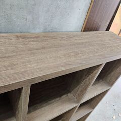 リサイクルショップどりーむ天保山店　No2398　処分特価‼　スタッキングシェルフ　ウッドラック　ブラウン　用途は様々なオシャレ家具です♪の画像
