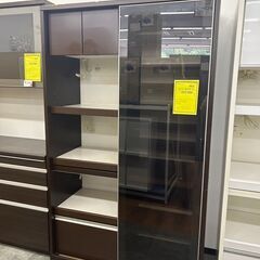 ★ジモティー割あり★ｽﾗｲﾄﾞ食器棚/クリーニング済みHG-5785