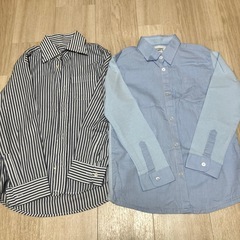 スーツ　シャツ　ネクタイ　130サイズの画像