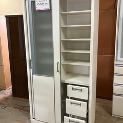 J207⭐️ニトリ　美品　ダイニングボードフーガ　100DB WH キッチン収納の画像