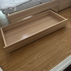 ベットの下の引き出し