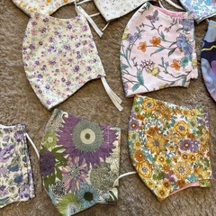 手作りマスク60枚の画像