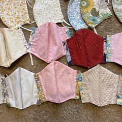 手作りマスク60枚の画像