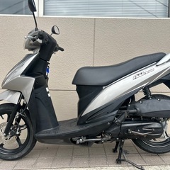 【格安‼️通勤通学に最適✨】スズキ アドレス110 CE47A シルバー【ご成約でヘルメットプレゼント】の画像