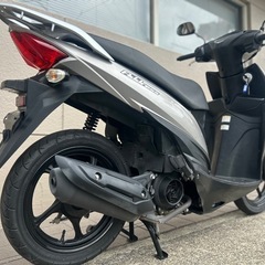 【格安‼️通勤通学に最適✨】スズキ アドレス110 CE47A シルバー【ご成約でヘルメットプレゼント】の画像