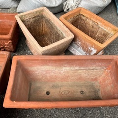 決まりました‼︎ガーデニング用陶器のプランター の画像