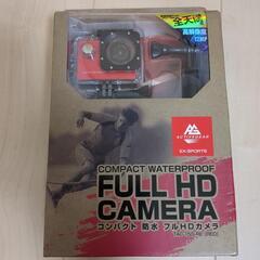 コンパクト防水フルHDカメラ
