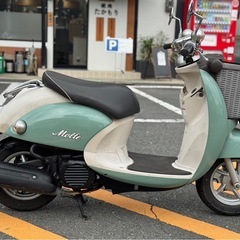 【🔥春セール•格安🔥】YAMAHA ビーノモルフェ カゴ付き【配送•当日納車可能】の画像
