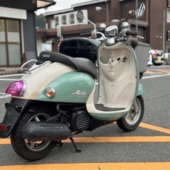 【🔥春セール•格安🔥】YAMAHA ビーノモルフェ カゴ付き【配送•当日納車可能】の画像