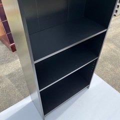 IKEA/イケア　本棚　カラーボックス　収納棚　ブラック　黒60×24×180の画像
