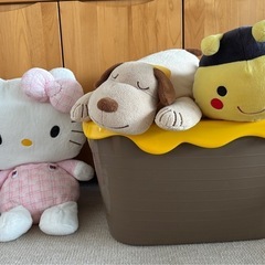 ぬいぐるみ3点　お譲りします