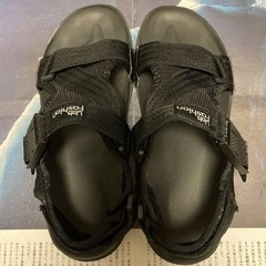 Link Fashion スポーツサンダル 黒 25cmの画像