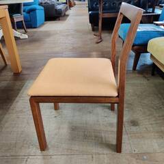 【愛品倶楽部柏店】arflex アルフレックス ダイニングチェア 1脚 オレンジ BRIDGEの画像