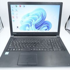 動作◎ 15.6 東芝 ノートPC Dynabook B55/B Core i5-6200U windows11
