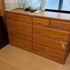 【0円】ワイドチェスト差し上げます
