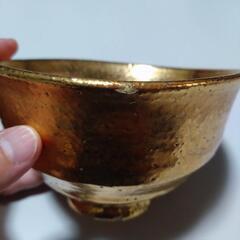 金色の茶碗 希少の画像