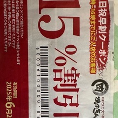焼肉きんぐ🍴🍖割引券