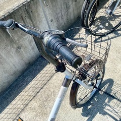 ランドスケープC 折りたたみ ペールホワイト 中古 自転車 20型 6段変速の画像
