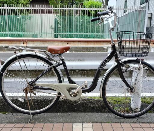 大人用】整備済 サニーサイド 26型 中古自転車 婦人車 白色