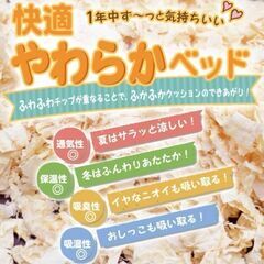 ¥1500 ミニアニマン 快適 やわらかベッド12L×4個 ウッドチップの画像