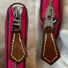 HERMES エルメス 二つ折り財布 アザップ シルクイン コンパクト
