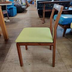 【愛品倶楽部柏店】在庫4点！ arflex アルフレックス ダイニングチェア 1脚 黄緑 BRIDGEの画像