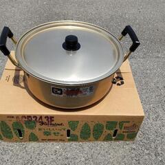 37cm！大鍋！激安！未使用　プロスタッフ　純しゅう酸 鍋　芋煮...