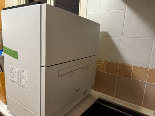 食洗機 パナソニック NP-TA4 2023年製 アダプター・ステンレス板付き