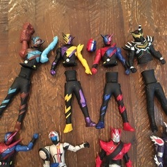 値下げ仮面ライダー　12体の画像