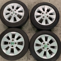 155/65R14夏タイヤアルミホイールセット