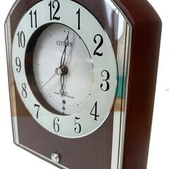CITIZEN　シチズン置時計　電波時計の画像