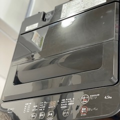 送料・設置込み可　洗濯機　4.5kg ヤマダ　2023年【分解クリーニング済み】の画像