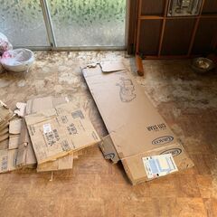 筑西市　2階建て戸建＆平家2棟の原状回復（残置物撤去、清掃、修繕、猫においの除去）お願いします。の画像