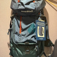 新品未使用開封済み登山セット3点