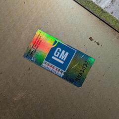 アンティーク看板　レトロ　gm 車やさん　アメ車の画像