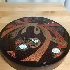 漆器 菓子器 寿司桶の画像
