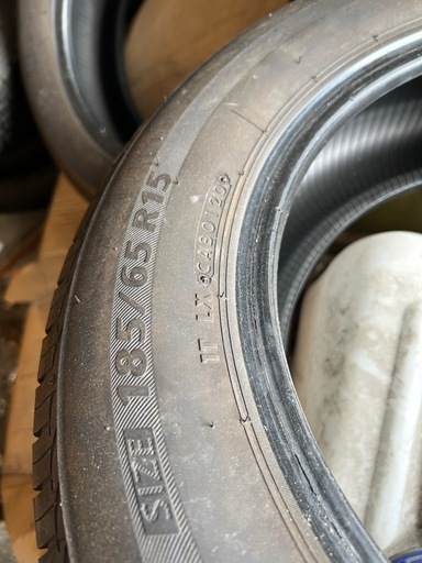 ブリヂストン ネクストリー 185/65R15 /ホンダ純正 5.5J+ 100-4