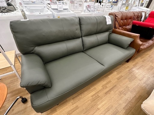 【ドリーム川西店御来店限定】3Pソファ／クリーニング済み 【2001255255600076】